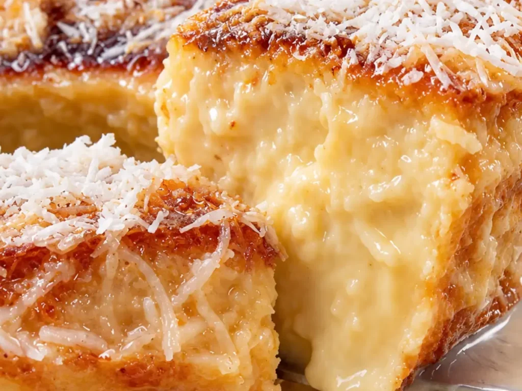 Bolo da Vovó Super Cremoso de Leite Condensado, Coco e Beijinho Mole