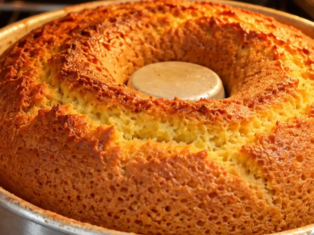 Bolo de cenoura sem trigo com fubá