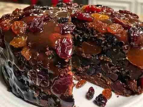 Bolo de Chocolate com Frutas