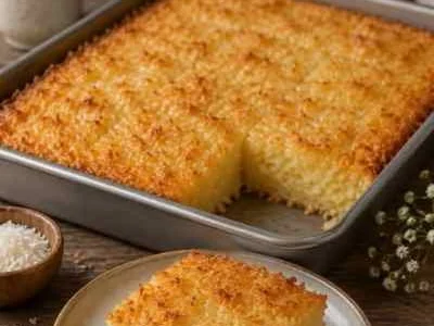 Bolo de Coco Cremoso