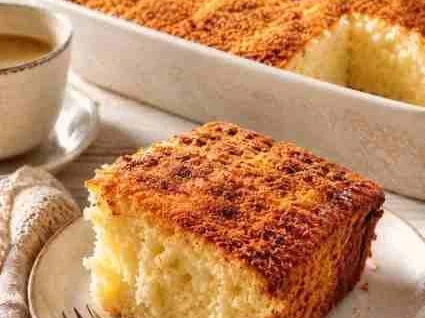 Bolo de Coco Fofinho Caseiro