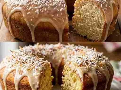 Bolo de Coco Molhadinho e Fácil