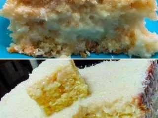 Bolo de Coco Molhadinho Gelado