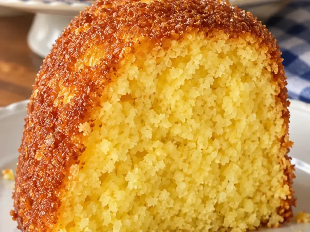 Bolo de Fubá Simples e Fácil