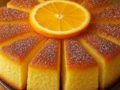 Bolo de Laranja Fofinho