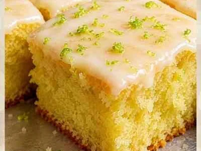 Bolo de Limão Feito à Mão