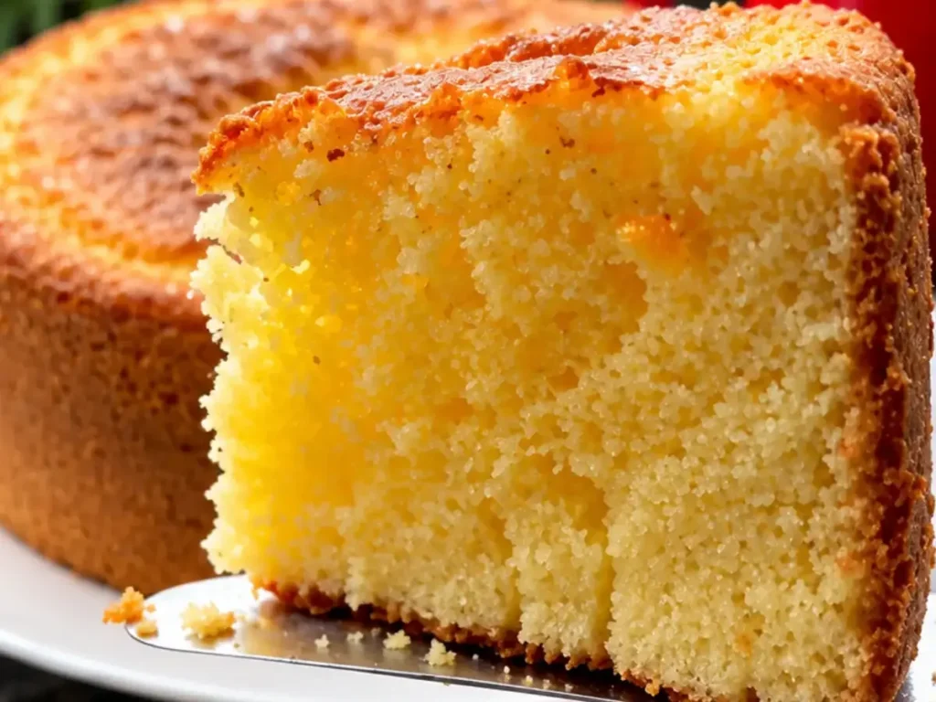 Bolo de Maizena com Limão (Sem Trigo)