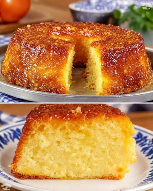 Bolo de mandioca da dona Nena
