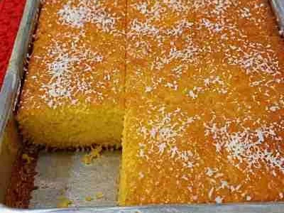 Bolo de Milho com Queijo Meia Cura