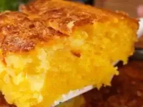 Bolo de milho cremoso de latinha (tipo pamonha) — liquidificador, sem trigo