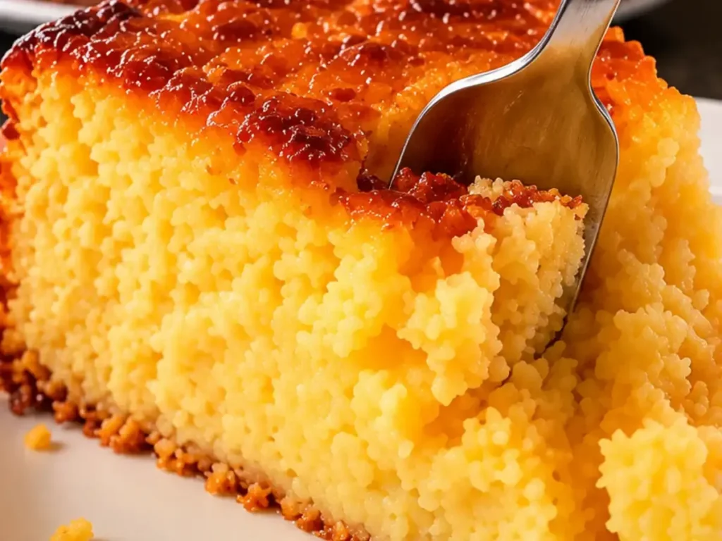 Bolo de Milho Cremoso de Liquidificador