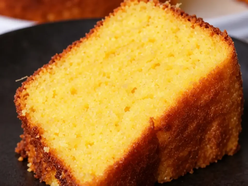 Bolo de Milho de Latinha (sem trigo) — Fofinho e Molhadinho