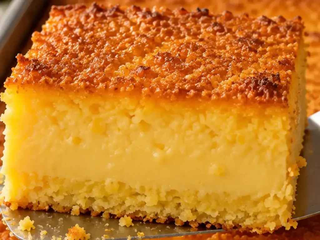 Bolo de Milho que Sai Recheado do Forno