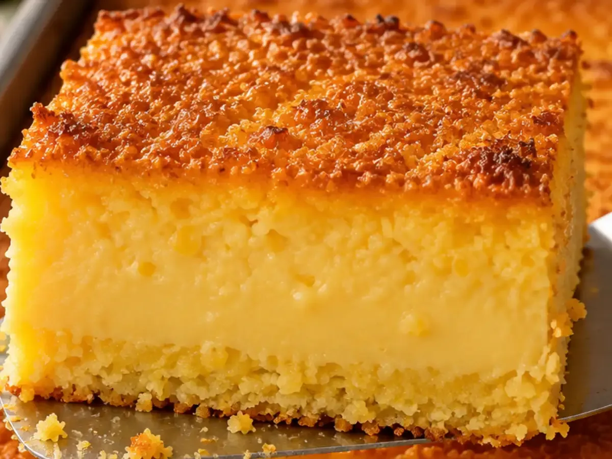 Bolo de Milho que Sai Recheado do Forno