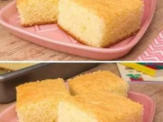 Bolo de Nada (simples e fofinho)