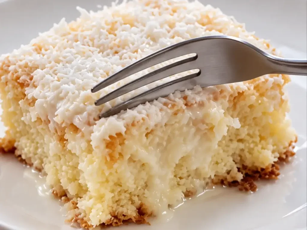 Bolo Gelado de Coco Bem Cremoso