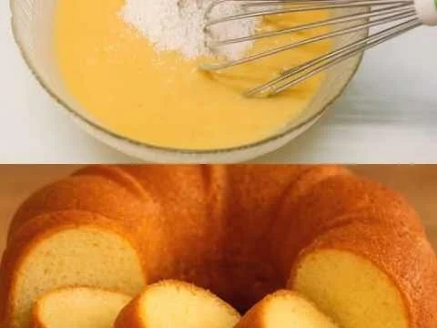 Bolo Gigante de 3 Ingredientes (Simples e Fofinho)