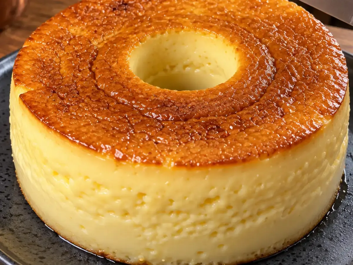 Bolo Mole de Leite Condensado