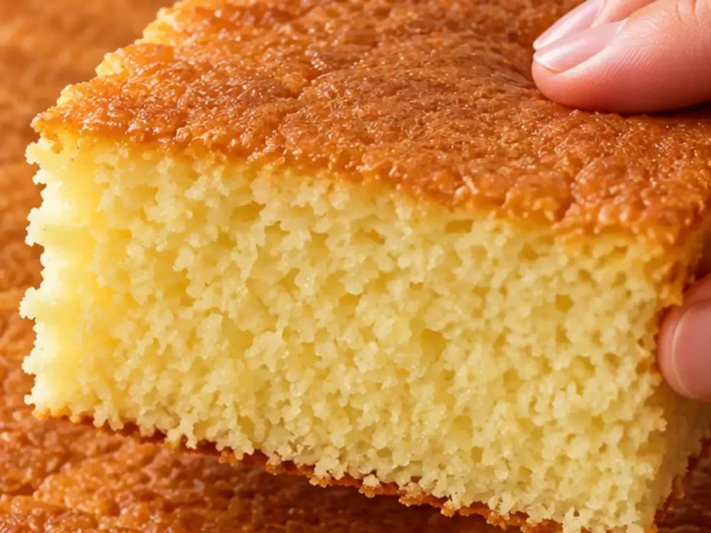 Bolo simples e super macio