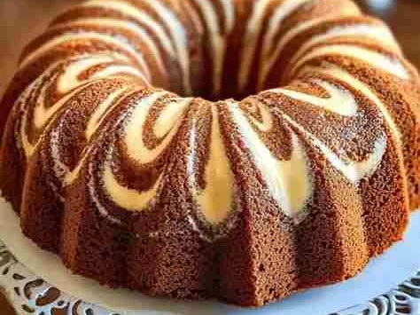 Bolo Zebra de Chocolate e Baunilha