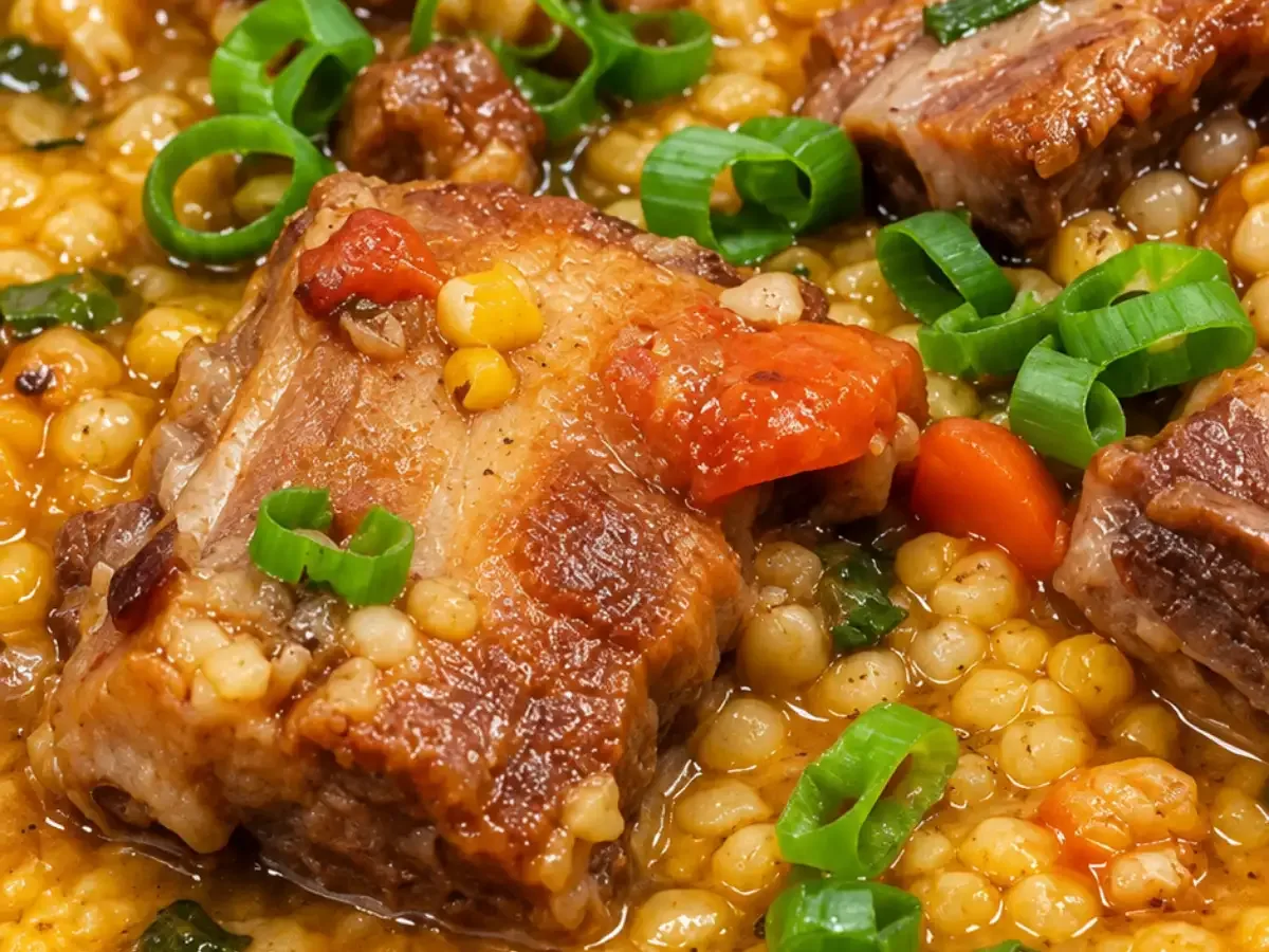 Canjiquinha com Costelinhas de Porco