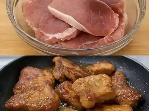 Carne de porco ao estilo coreano