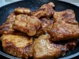 Carne de Porco ao Shoyu e Mel (maciez com bicarbonato e amido)