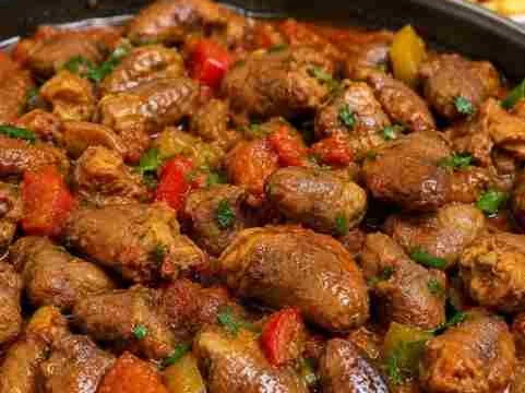 Coração de Frango ao Molho Bem Temperado