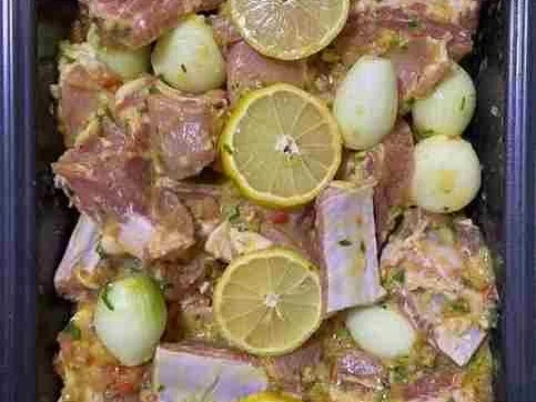 Costelinha de Porco Assada no Forno