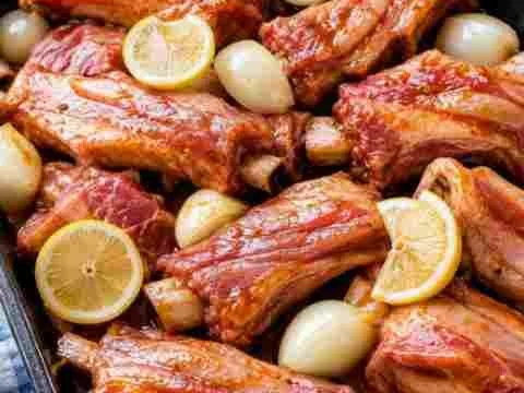 Costelinha de Porco Assada no Forno (Simples e Suculenta)