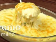 Creme de Milho Simples de Liquidificador