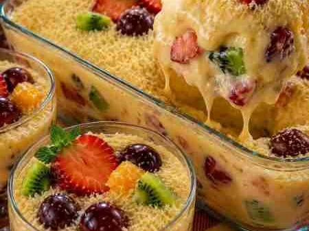 Creme de Ninho com Frutas da Vovó