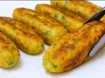 Croquete Dourado de Batata