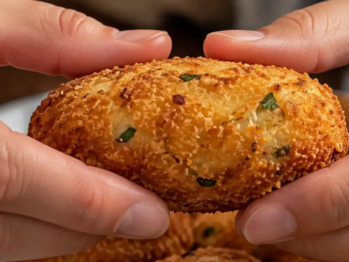 Croquete fit de frango