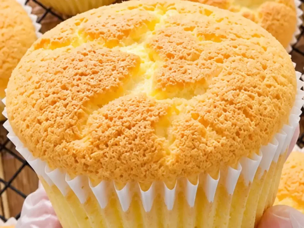 Cupcake Chiffon Super Fofinho