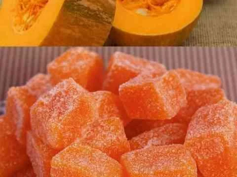 Doce de Abóbora Cristalizada