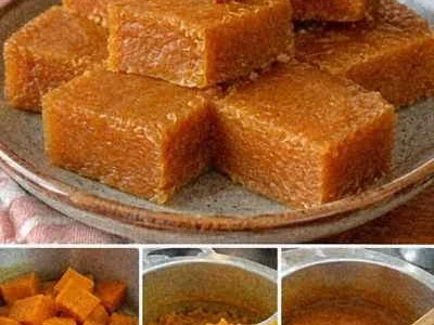 Doce de Abóbora na Panela de Pressão com Coco e Especiarias