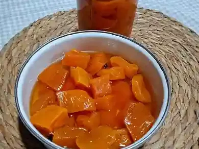 Docinho de Abóbora em Calda