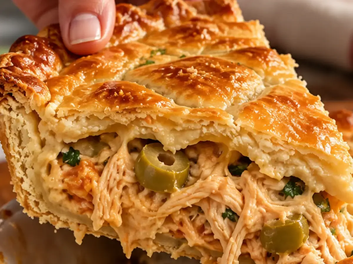 Empadão de Frango Cremoso