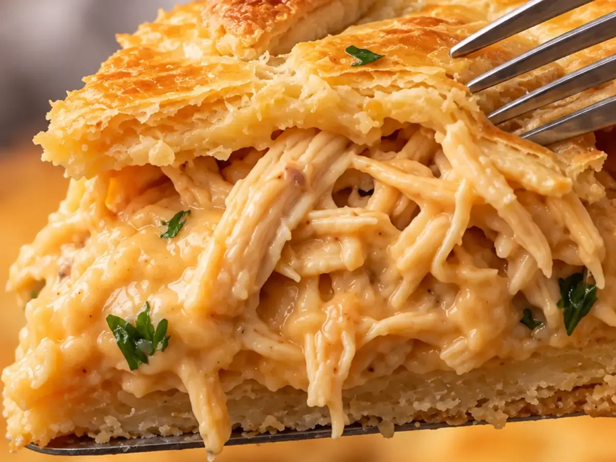 Empadão de Frango Cremoso com Massa Amanteigada