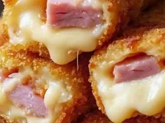 Enroladinho Crocante de Presunto e Queijo