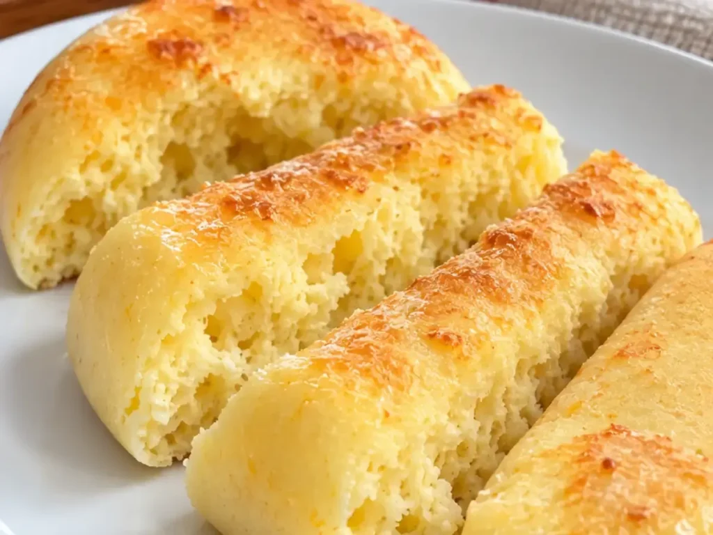 Falso Pão de Queijo Cremoso na Frigideira