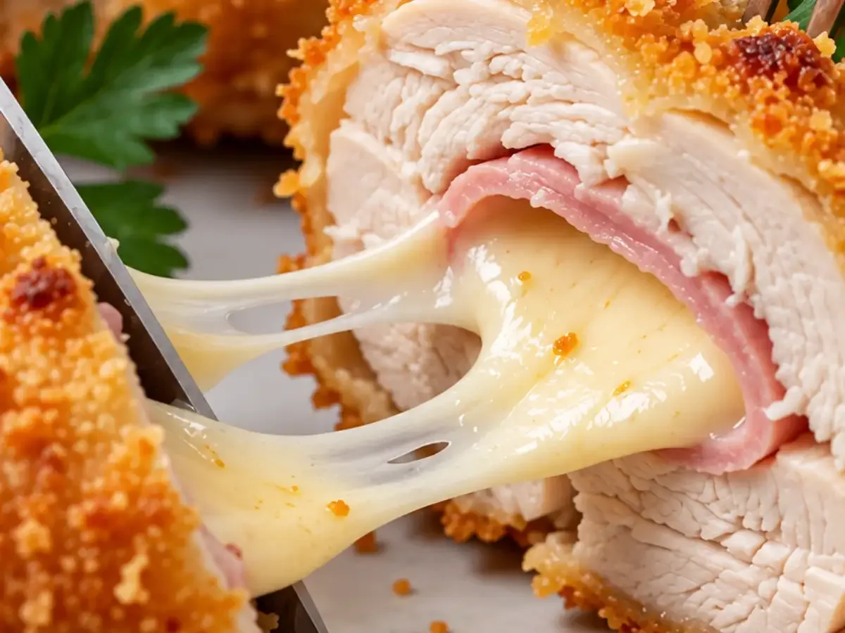 Filé de Frango à Cordon Bleu Crocante