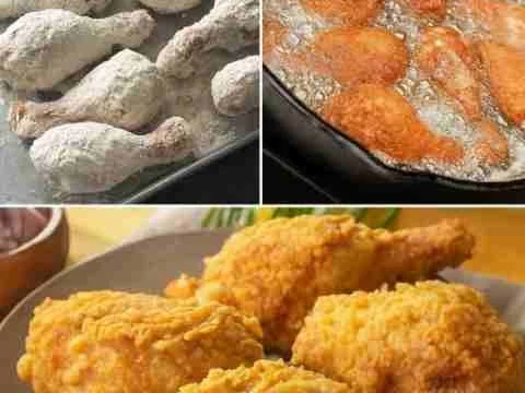 Frango Frito Crocante (estilo KFC)