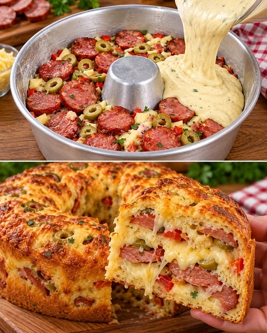 Lanche de forno de liquidificador