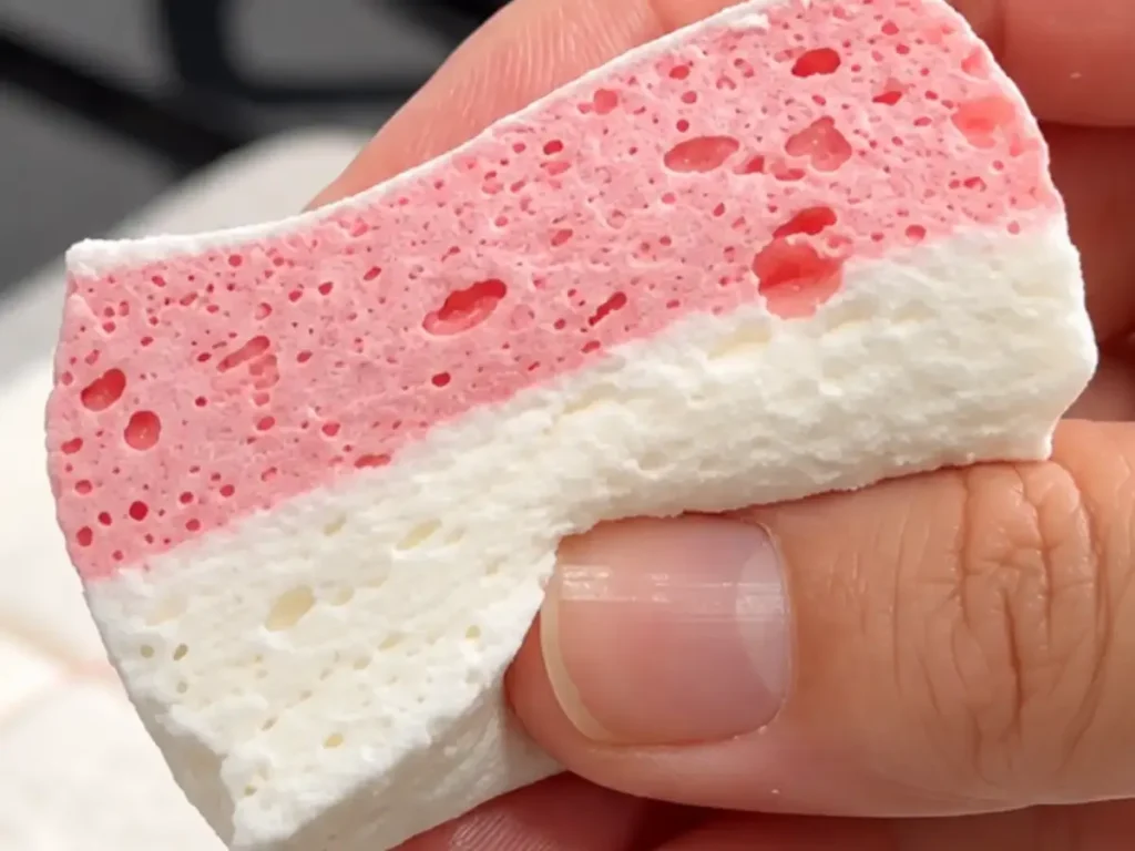 Marshmallow Caseiro de Morango (3 ingredientes)