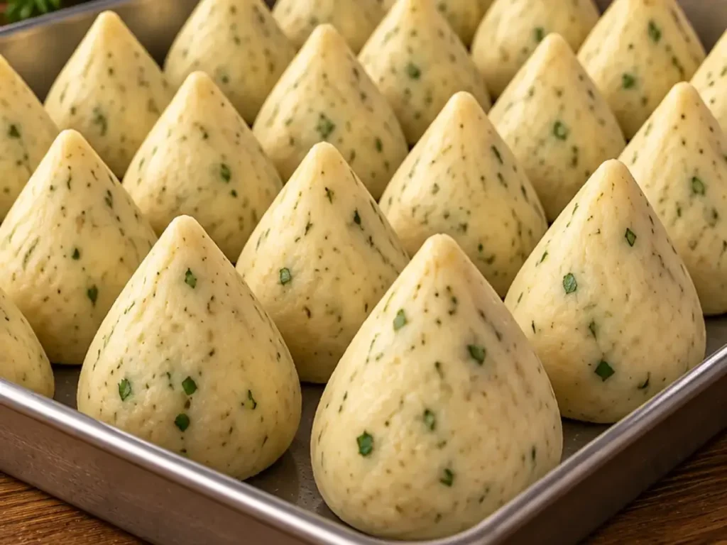 Massa de Mandioca para Coxinha