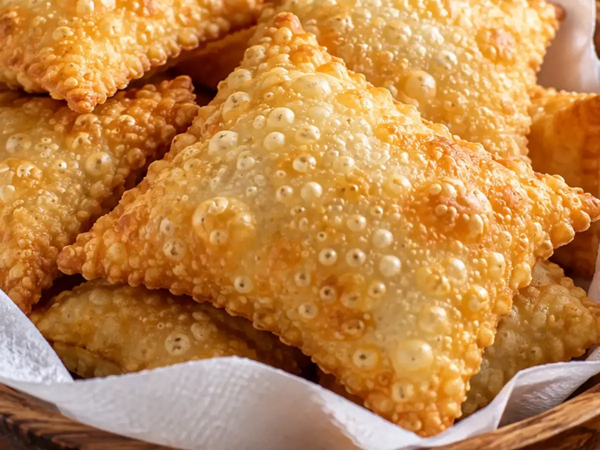 Massa de pastel crocante (mega fácil)