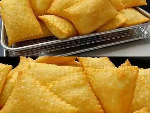 Massa de Pastel de Feira Delicioso