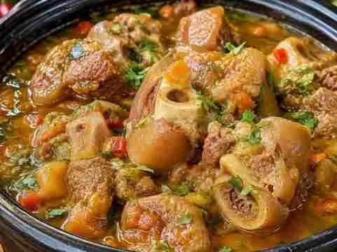 Mocotó Caseiro com Caldo Encorpado e Bem Temperado